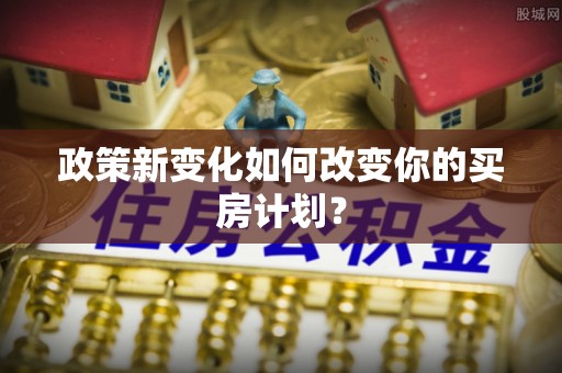 宿松政策新变化如何改变你的买房计划？