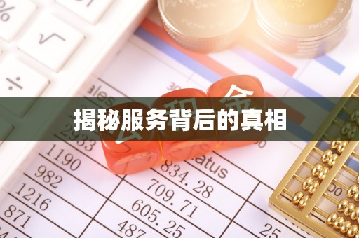宿松揭秘服务背后的真相