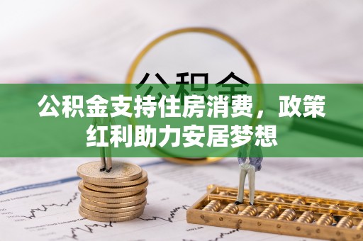 宿松公积金支持住房消费，政策红利助力安居梦想