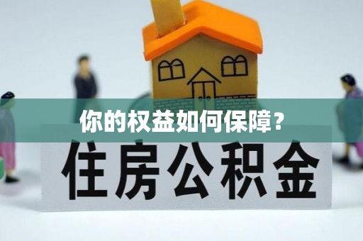 宿松你的权益如何保障？
