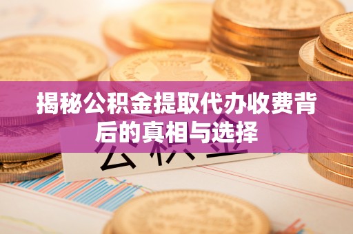 宿松揭秘公积金提取代办收费背后的真相与选择