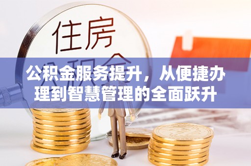 宿松公积金服务提升，从便捷办理到智慧管理的全面跃升