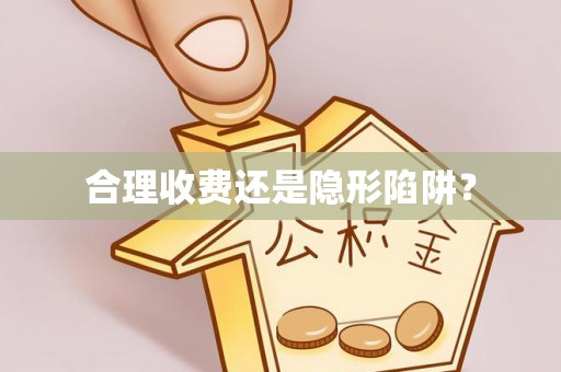 宿松合理收费还是隐形陷阱？