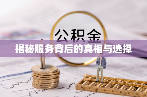 宿松揭秘服务背后的真相与选择