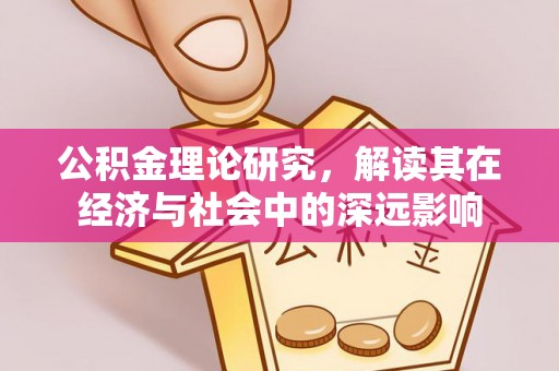 宿松公积金理论研究，解读其在经济与社会中的深远影响