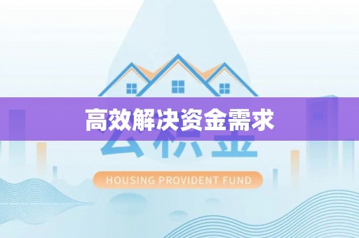 宿松高效解决资金需求