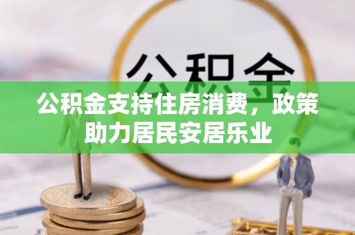 宿松公积金支持住房消费，政策助力居民安居乐业