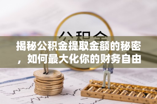 宿松揭秘公积金提取金额的秘密，如何最大化你的财务自由