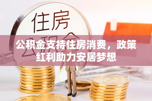 宿松公积金支持住房消费，政策红利助力安居梦想