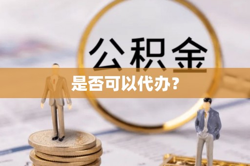 宿松是否可以代办？