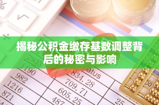 宿松揭秘公积金缴存基数调整背后的秘密与影响