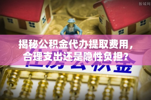 宿松揭秘公积金代办提取费用，合理支出还是隐性负担？