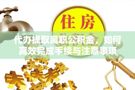 宿松代办提取离职公积金，如何高效完成手续与注意事项
