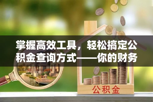 宿松掌握高效工具，轻松搞定公积金查询方式——你的财务助手